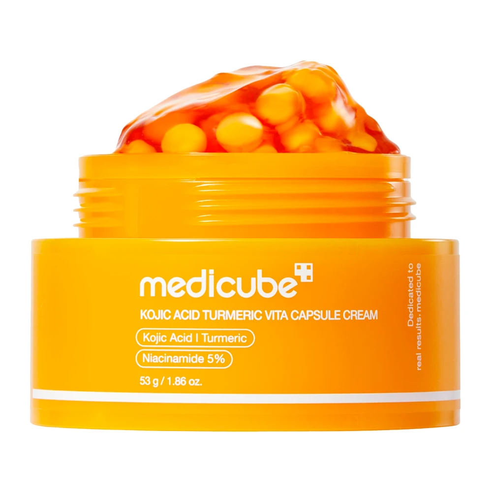 Creme Medicube Kojic Acid Turmeric Vita Capsule Pote 53G