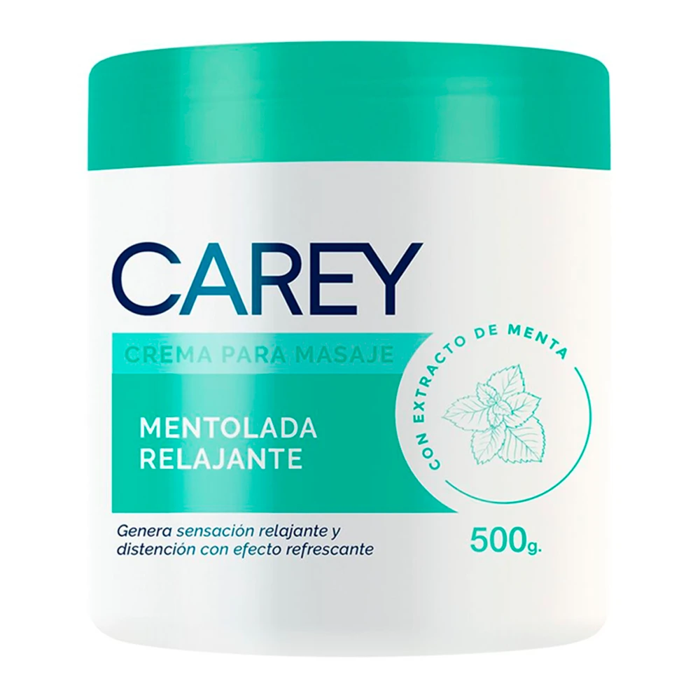 Creme de Massagem Carey Mentol Relax Pote 500G