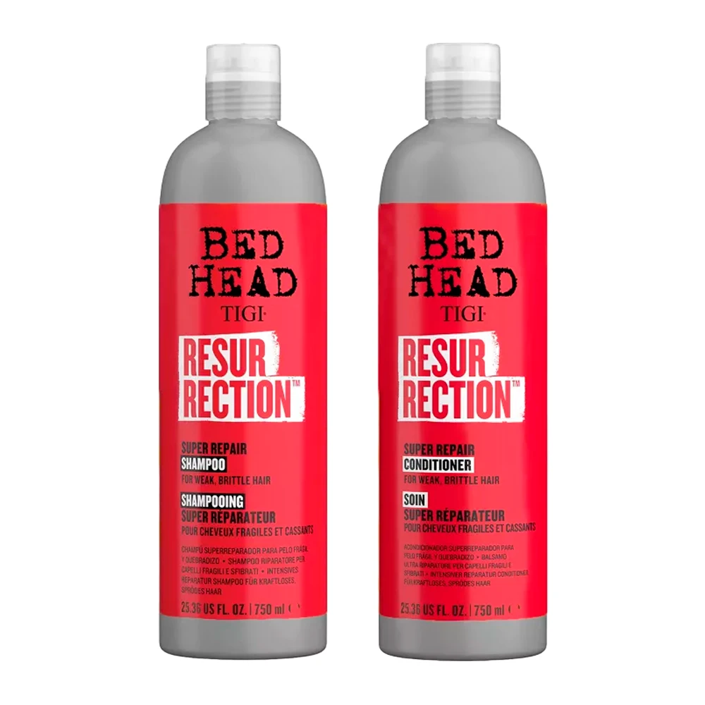 Kit Bed Heat Tigi Resurrection (Shampoo+Condicionador) 750Ml