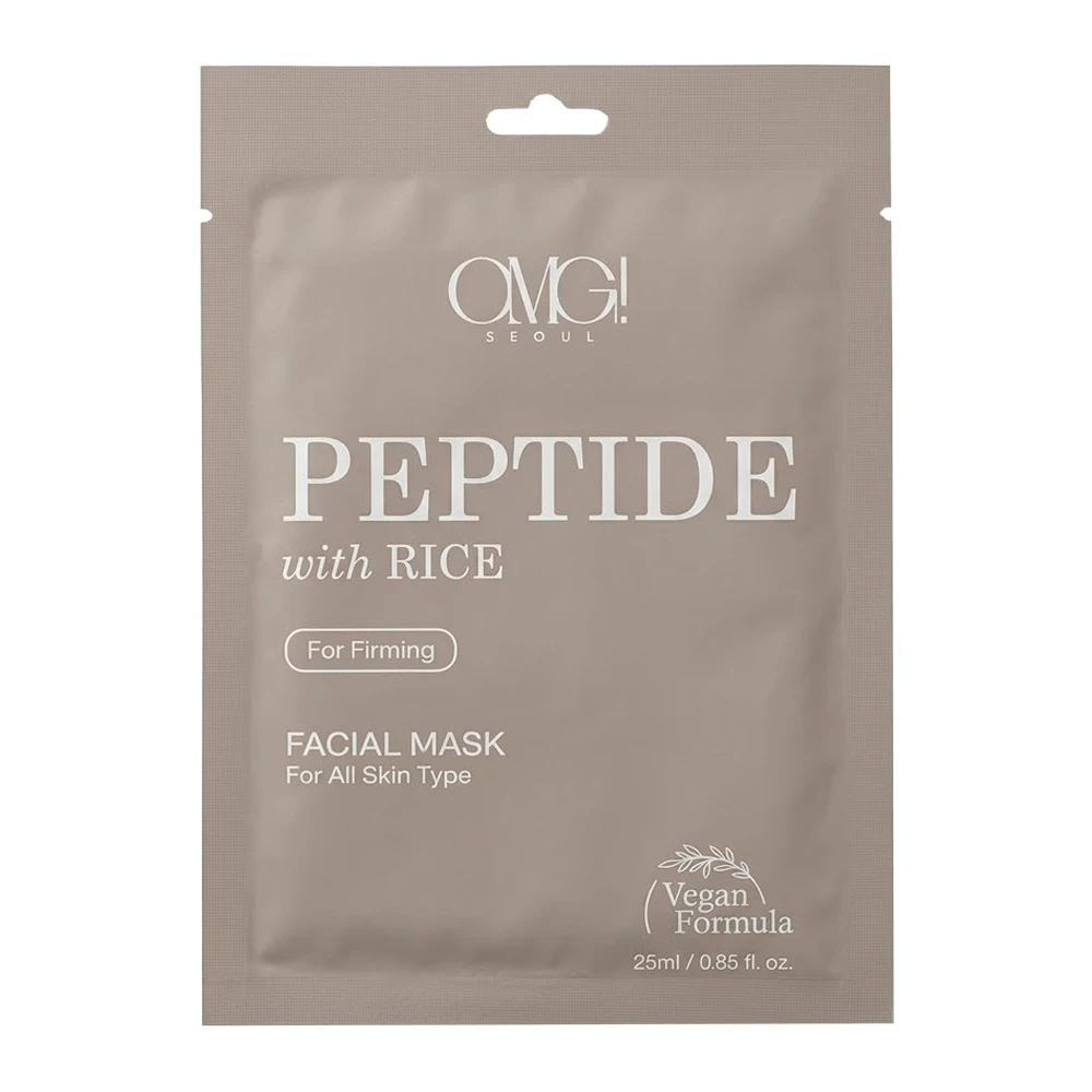 Máscara Facial Omg Seoul Peptide With Rice X1