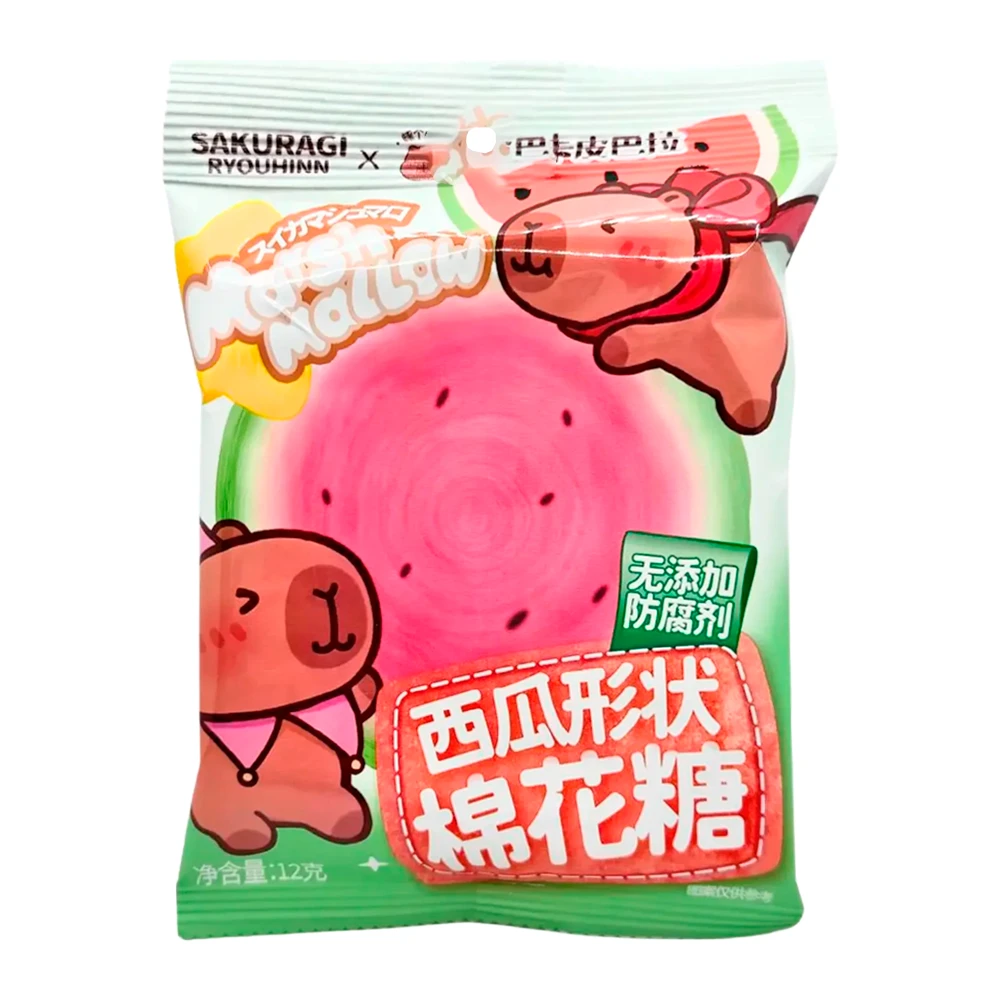 Marshmellow Sakuragi Formato de Melancia Pacote 12G