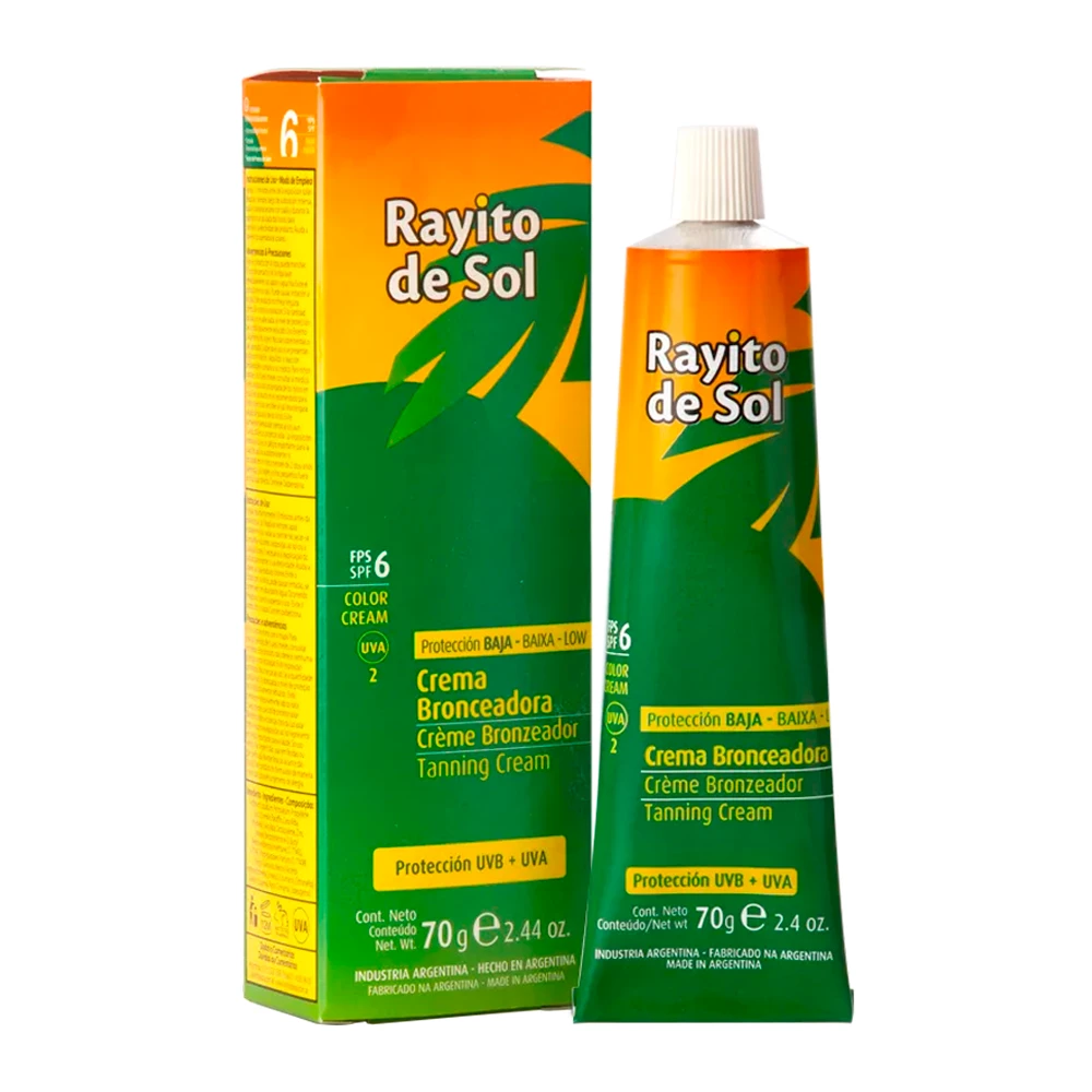 Bronzeador Rayito de Sol Creme 70G