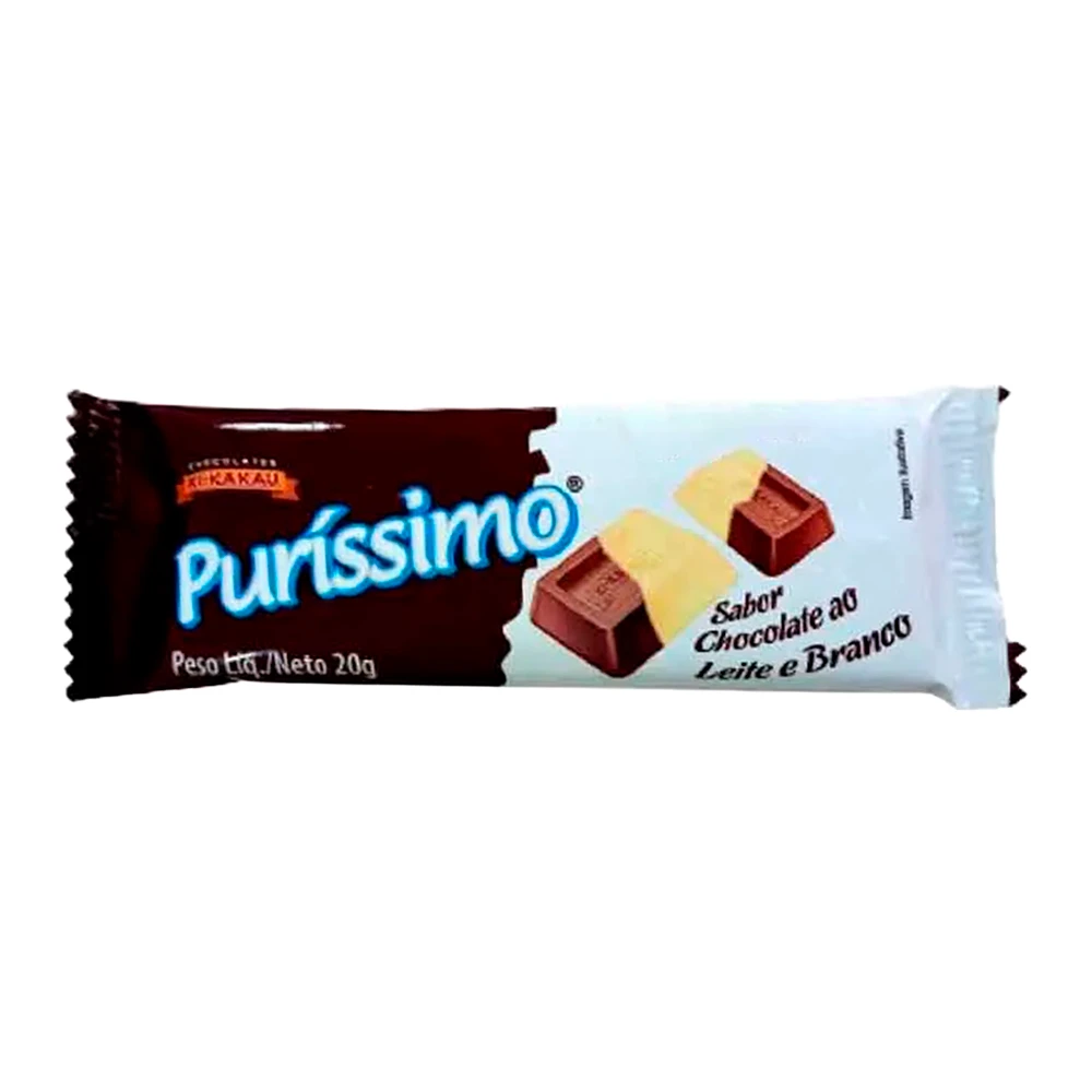 Barra Chocolate Purissimo Duo 20G