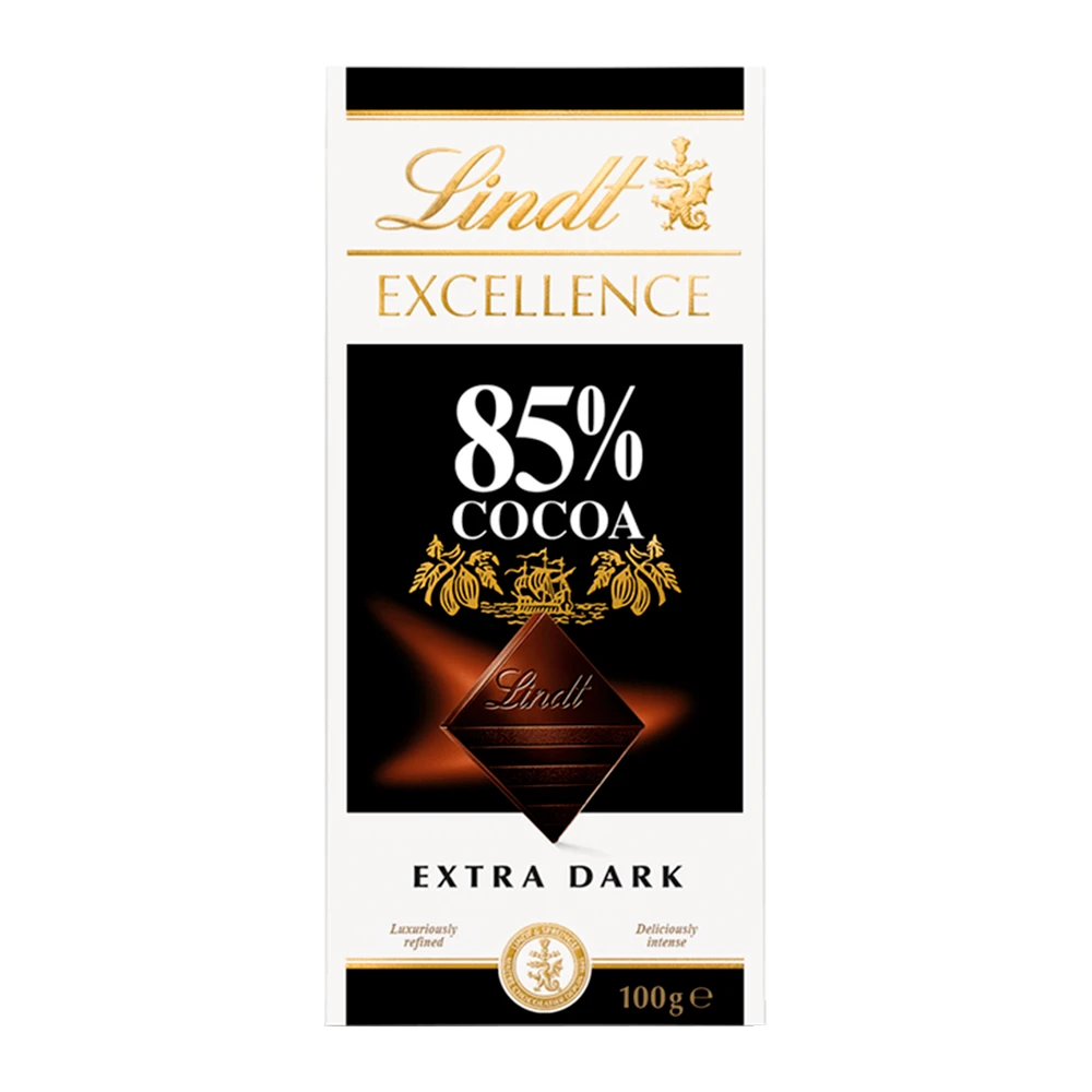 Tableta Chocolate Lindt Excellence 85% Cacao 100G