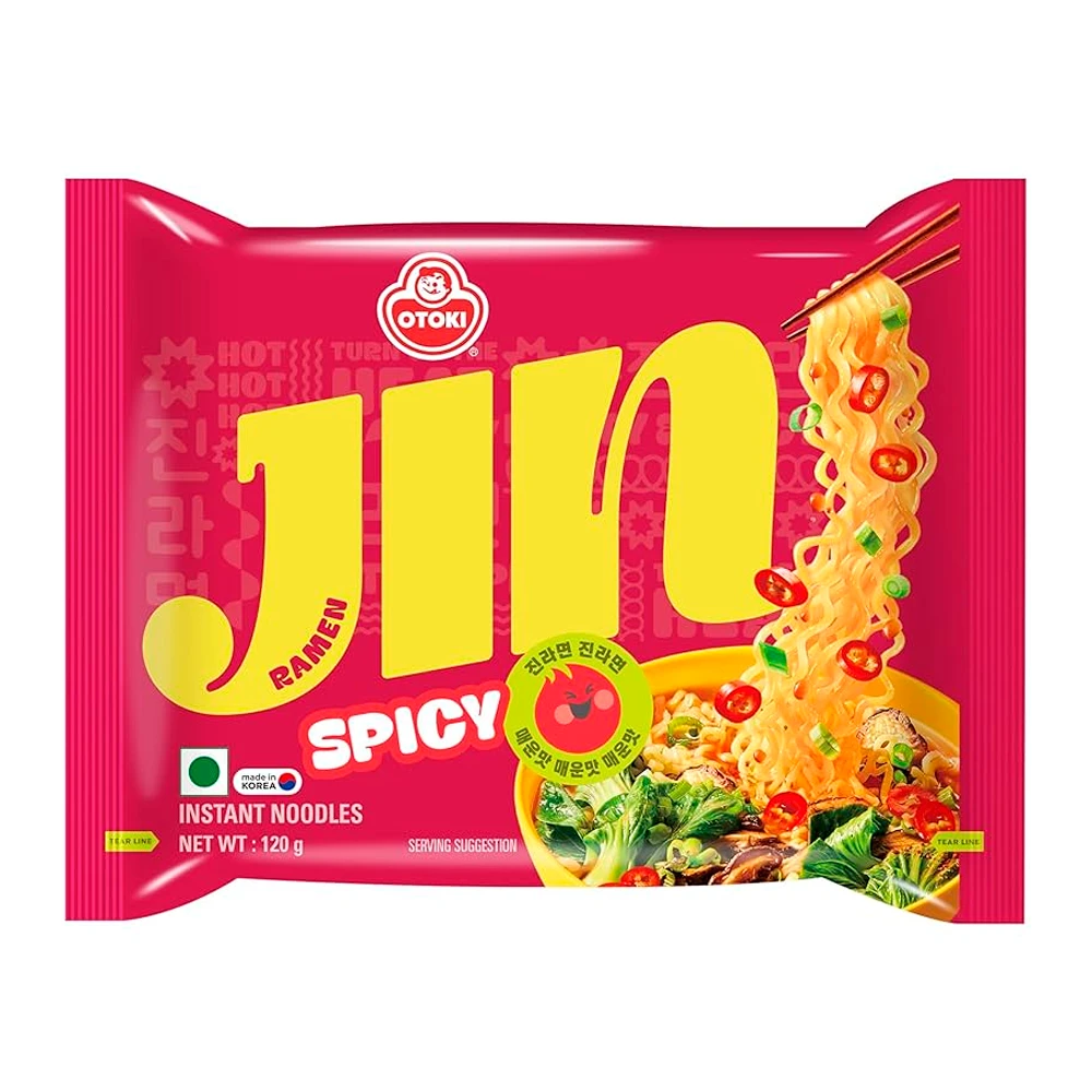 Macarrão Instantâneo Lotte Ottogi Picante Pacote 120G