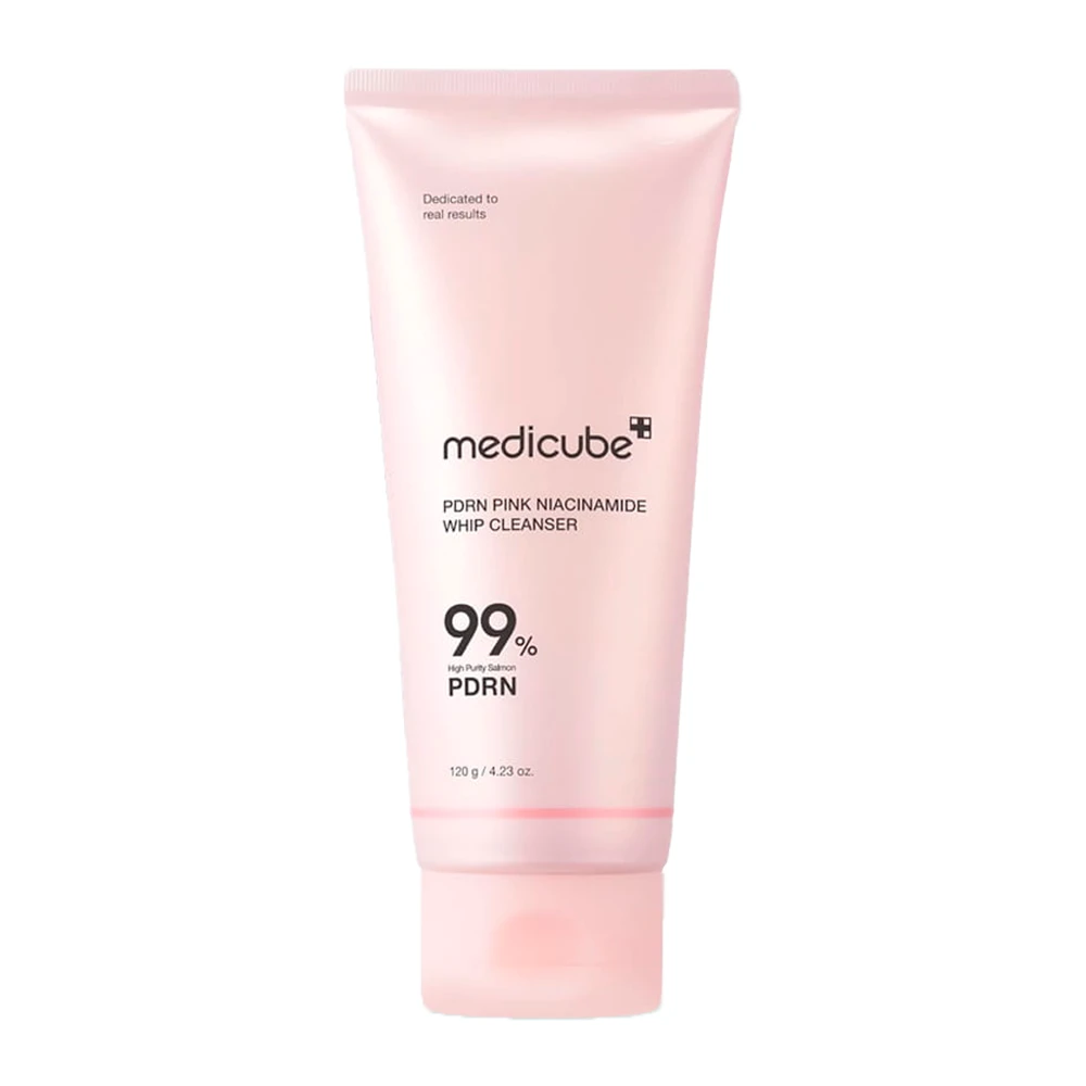 Sabonete Facial Medicube Pdrn Pink Niacinamide Whip Cleanser 120G