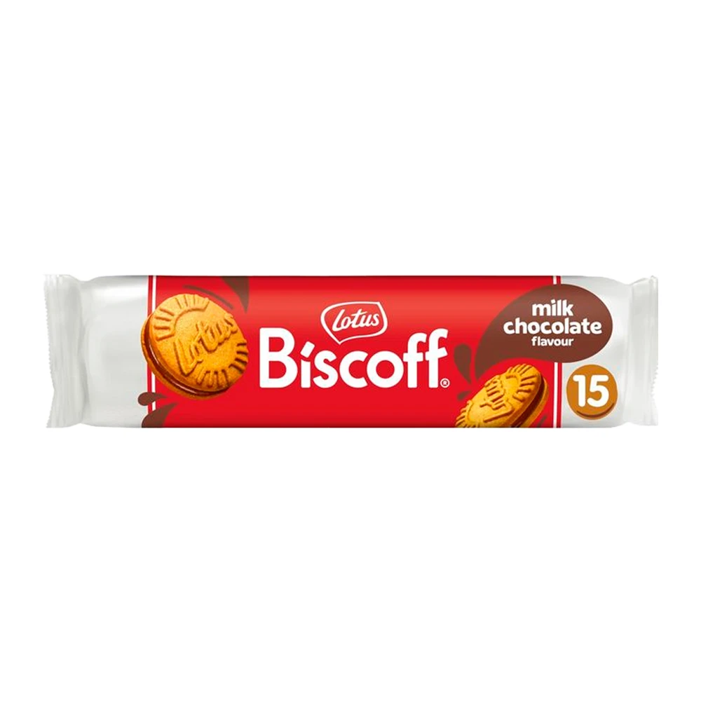 Bolacha Lotus Biscoff Recheio Chocolate Ao Leite 150G