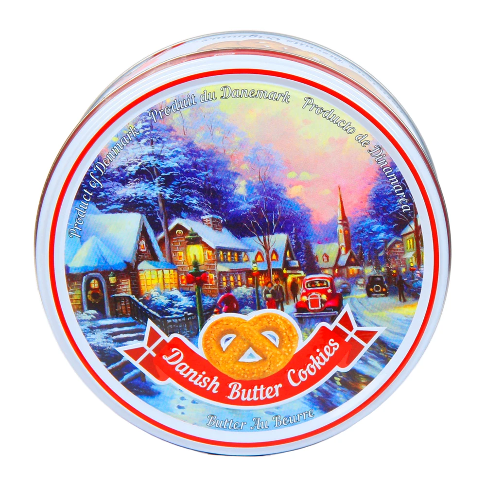 Biscoito Amanteigado Bisquini Natalino Lata 150G