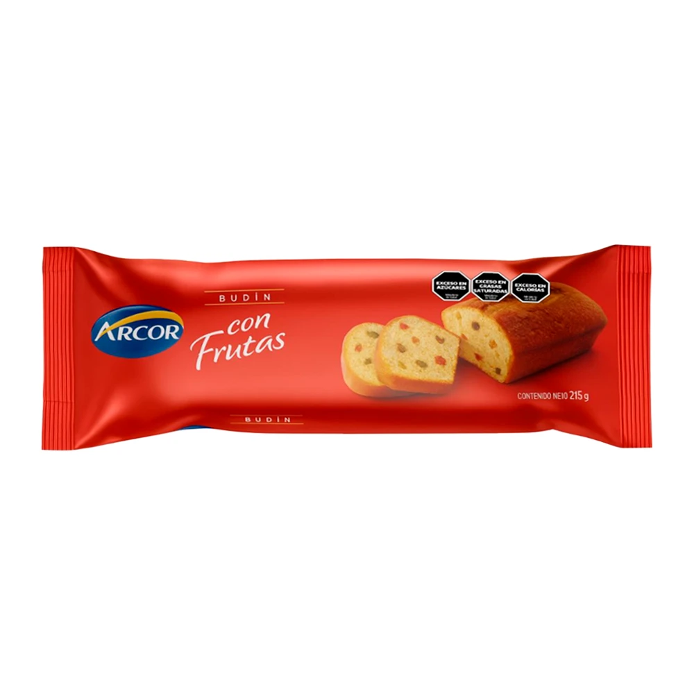 Bolo Arcor Com Frutas 215G