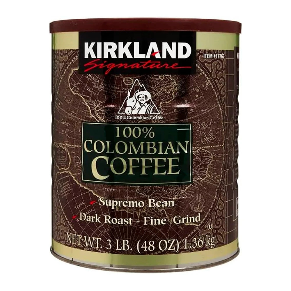 Café Kirkland 100% Colombiano Pote 1.36Kg