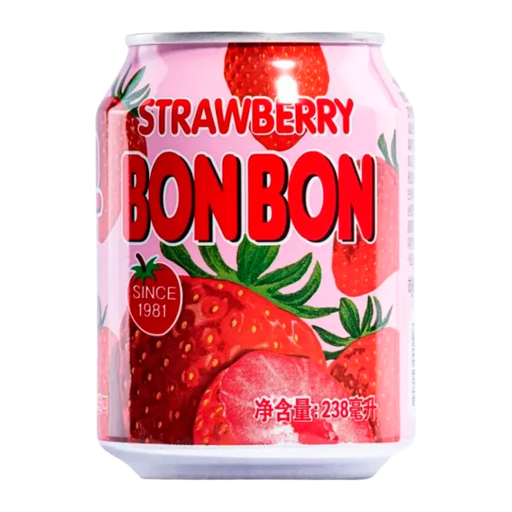 Suco Haitai Bonbon Morango Lata 238Ml
