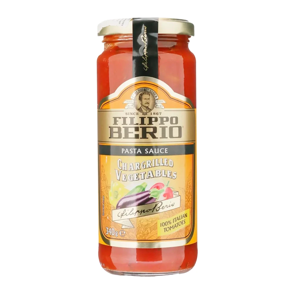Molho Filippo Berio Chargrilled Vegetables 340G