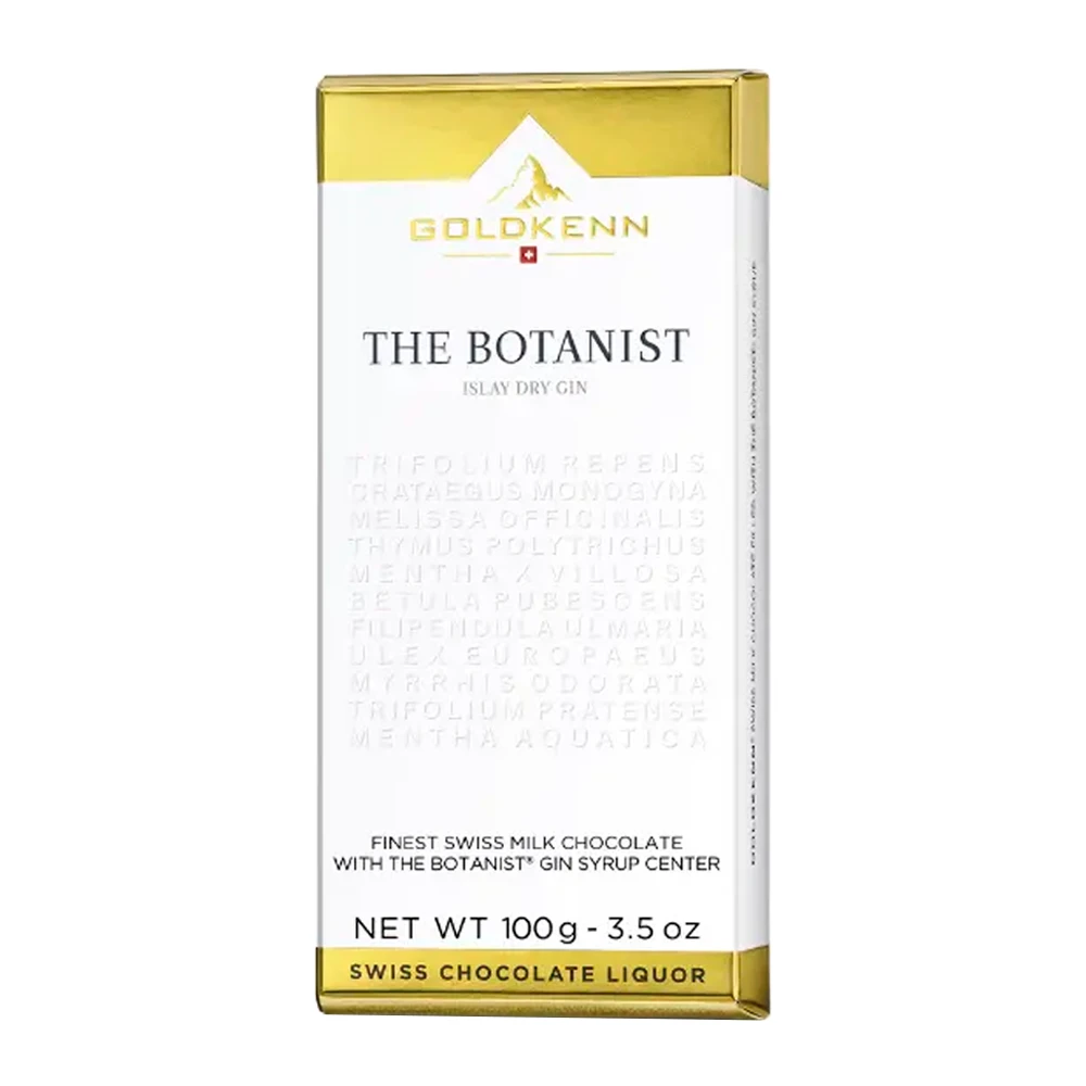 Tableta Chocolate Goldkenn Gin The Botanist 100G
