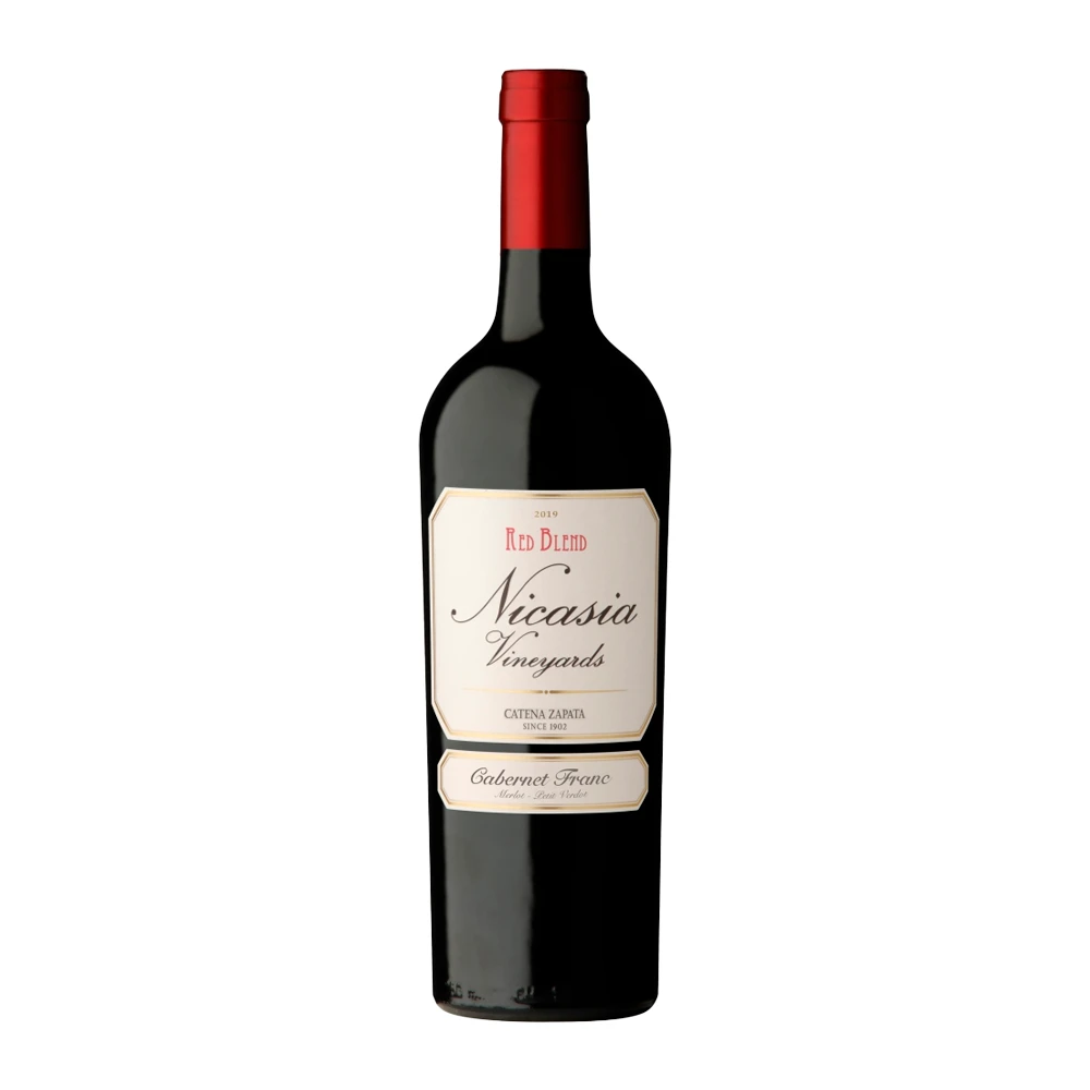 Vinho Argentino Nicasia Cabernet Franc Red Blend Garrafa 750Ml