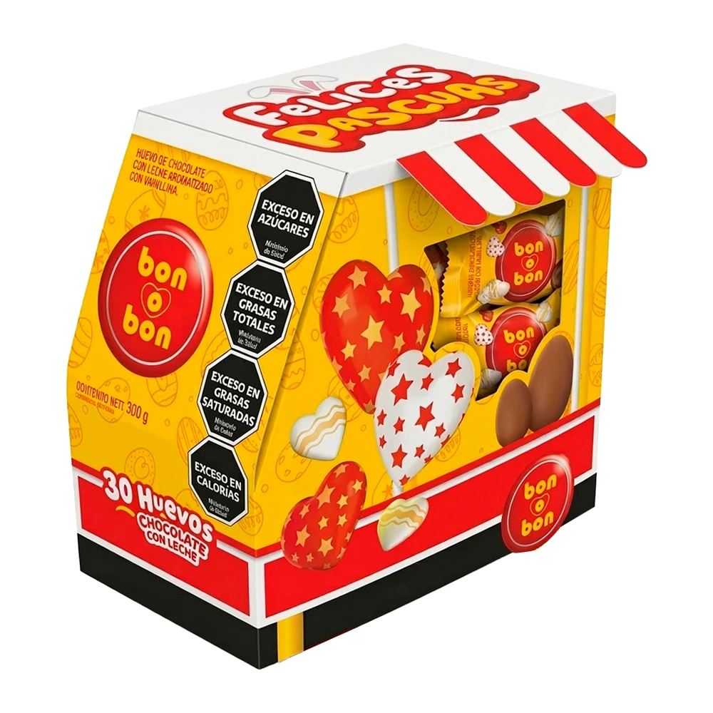 Ovo Páscoa Arcor Bon o Bon Kiosko Caixa 300G