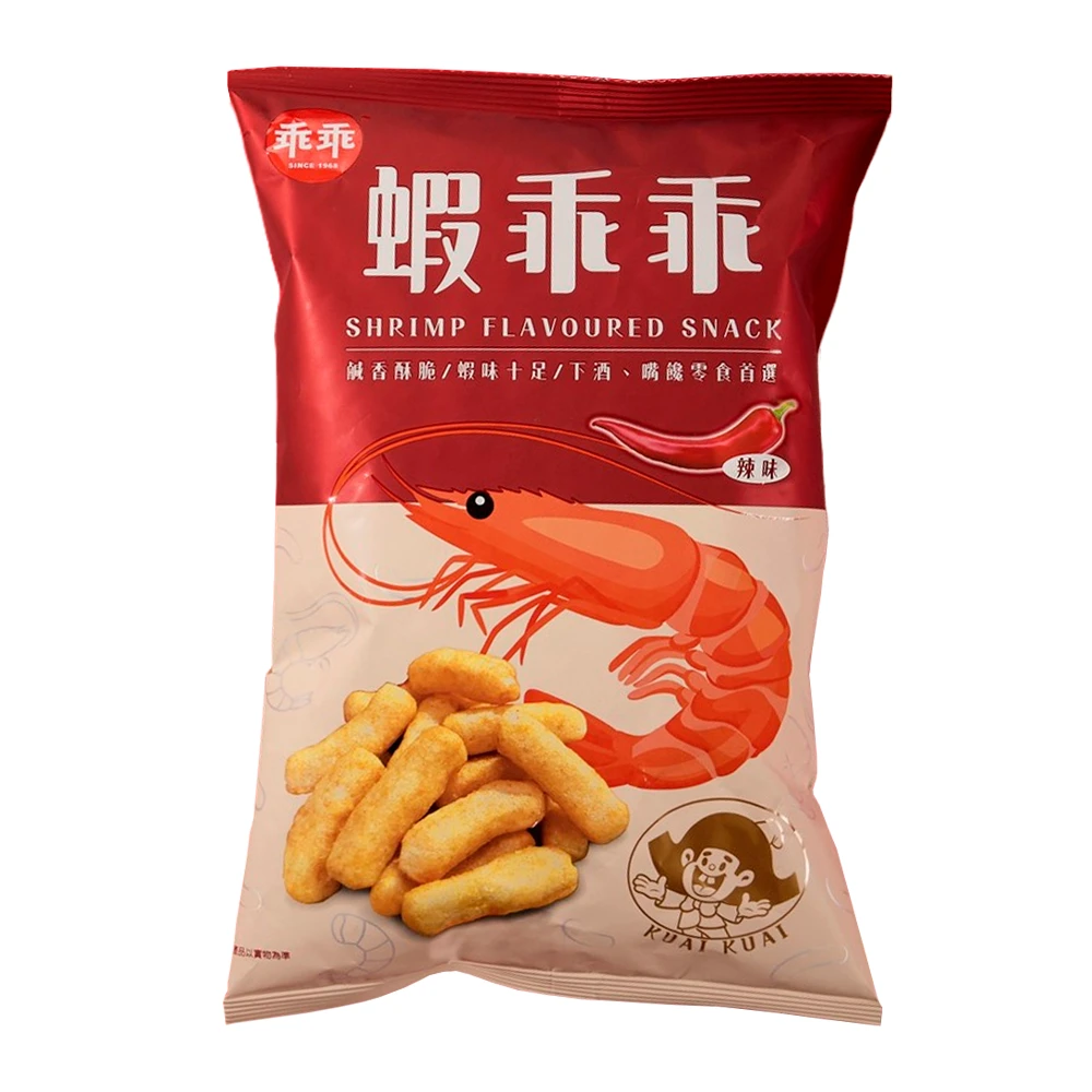 Salgadinho Kuaikuai de Camarão Picante Pacote 40G