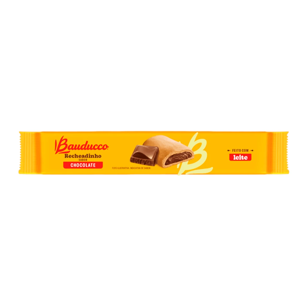 Biscoito Bauducco Recheado Chocolate Pacote 104G