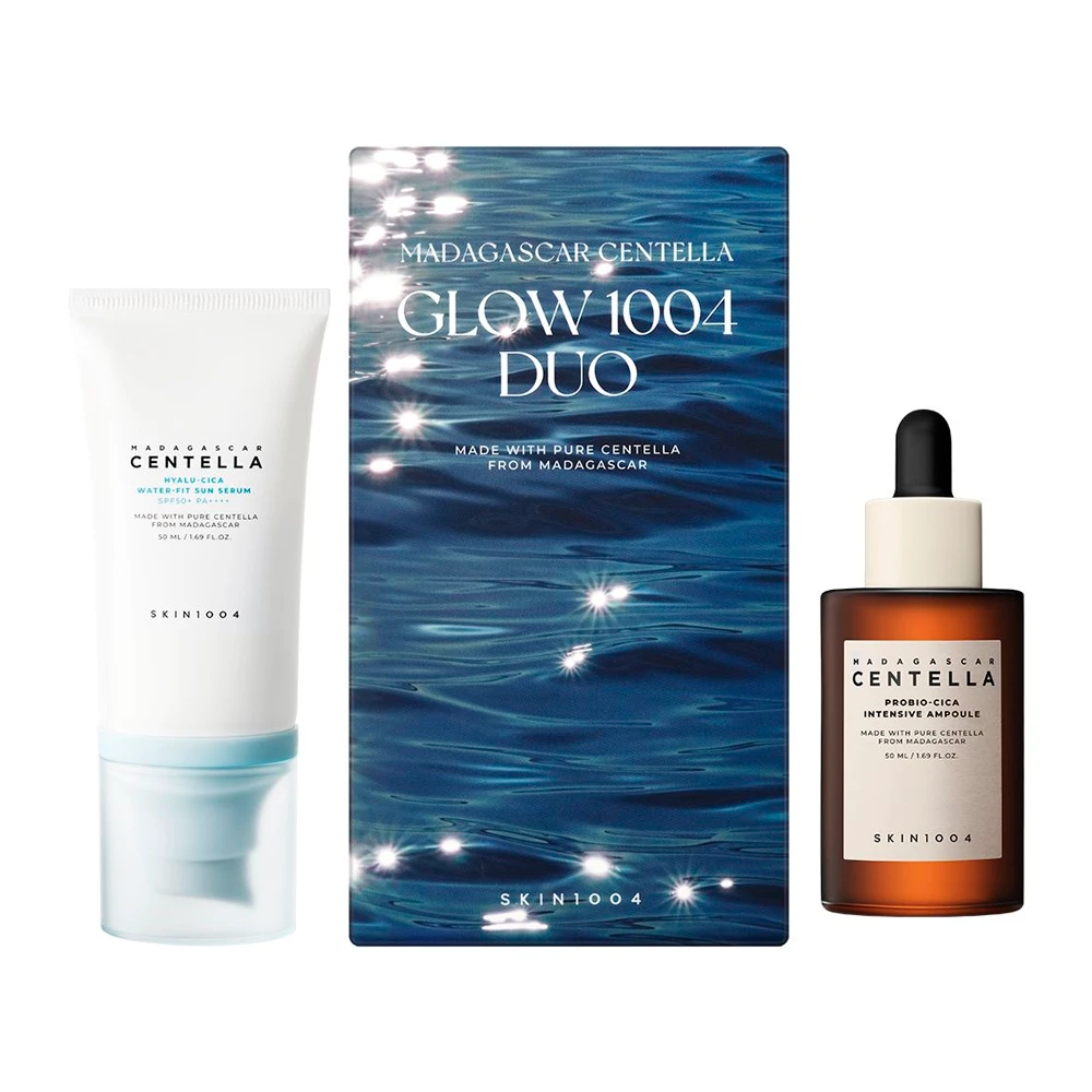 Kit Skin 1004 Madagascar Centella Glow Duo Sérum + Creme