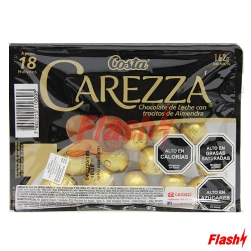 Mini Ovos de Chocolate Carezza Bandeja Pascoa 150G Costa