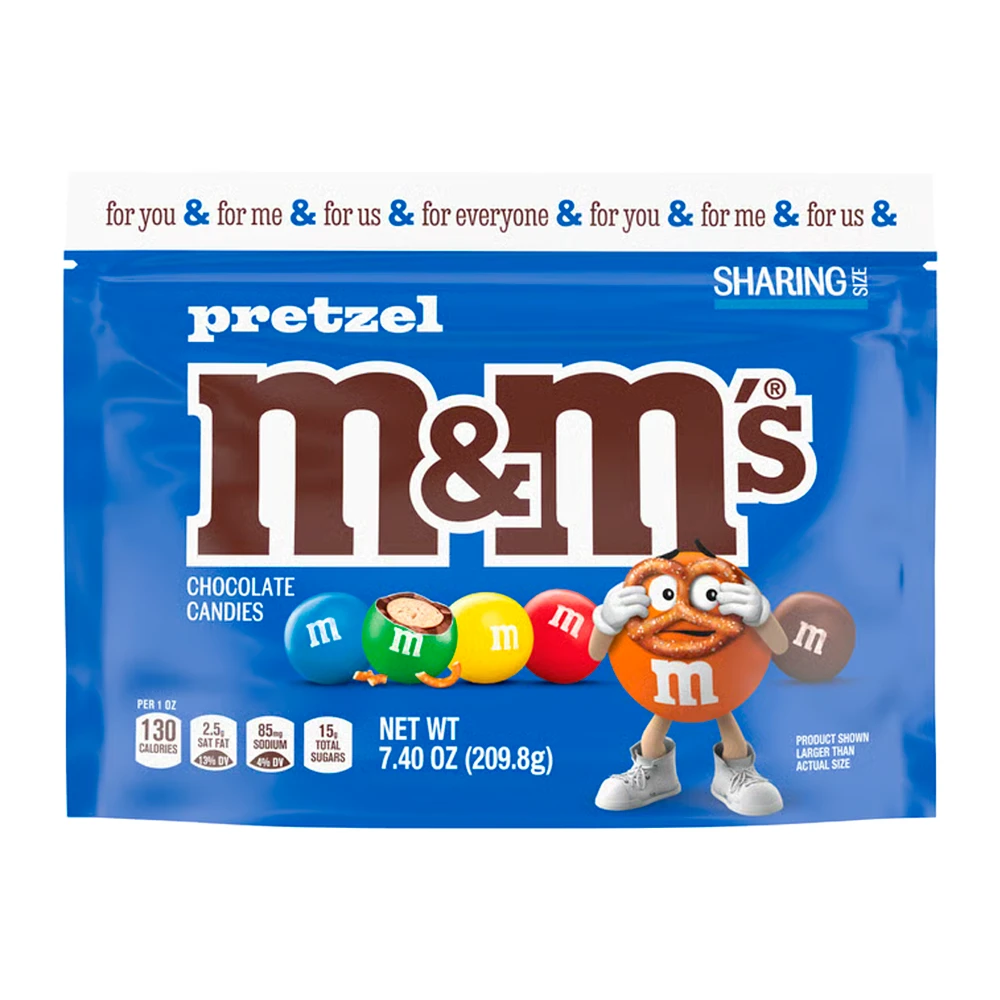 Chocolate Mars M&M Pretzel Pacote 209G