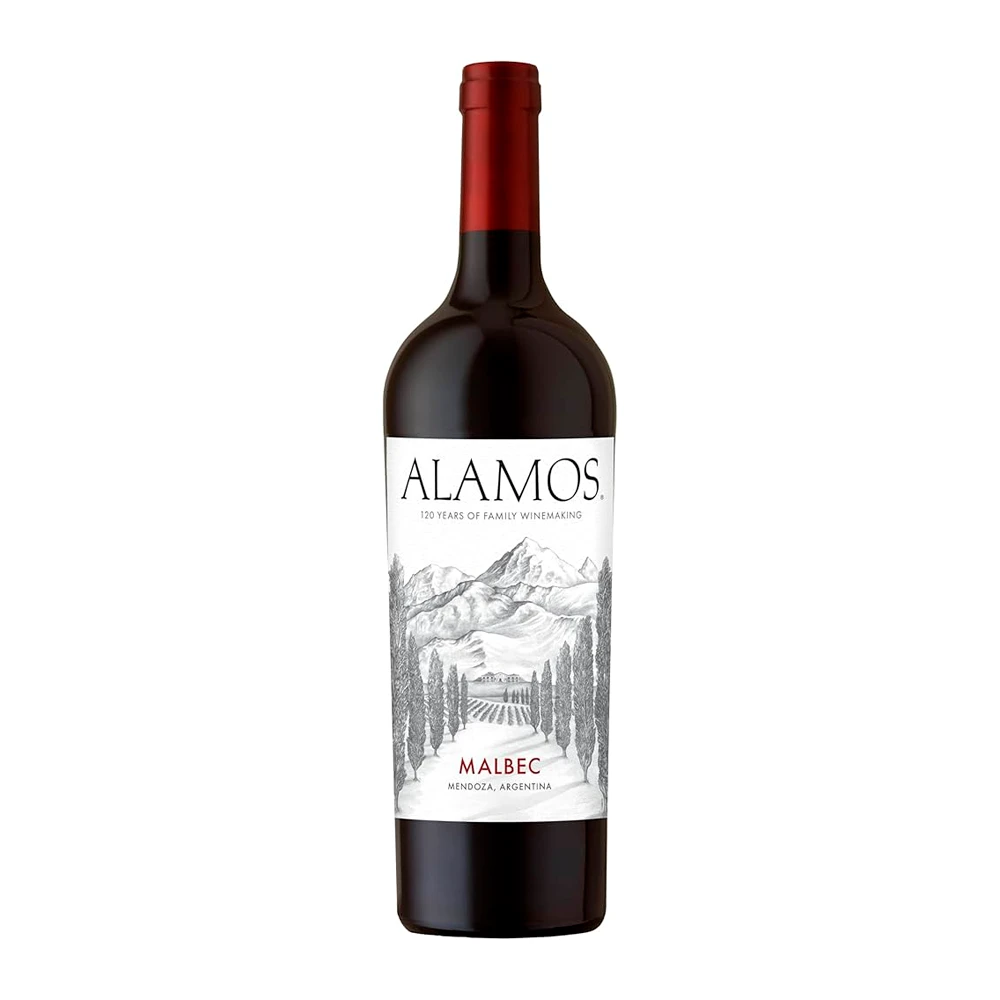 Vinho Alamos Malbec Garrafa 750Ml