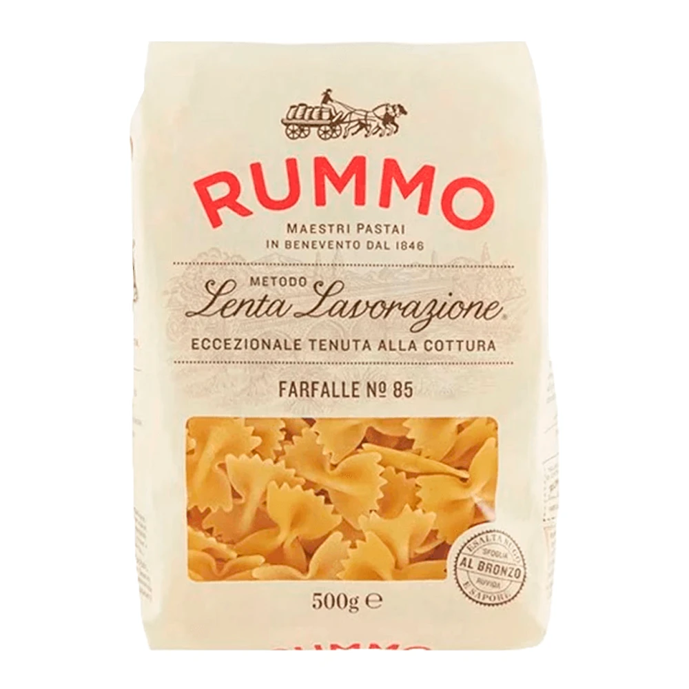 Macarrão Rummo Farfalle N85 Pacote 500G