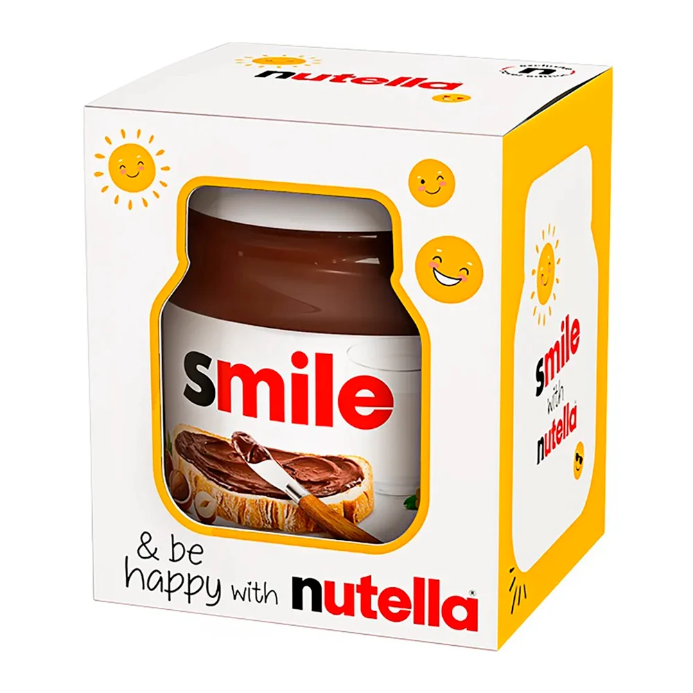 Nutella Ferrero Gift Box Smile Pote 350G