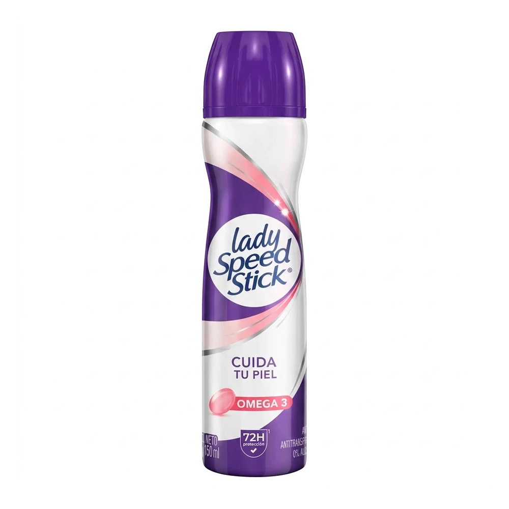Desodorante Lady Speed Stick Derma Renueva Aerossol 150Ml