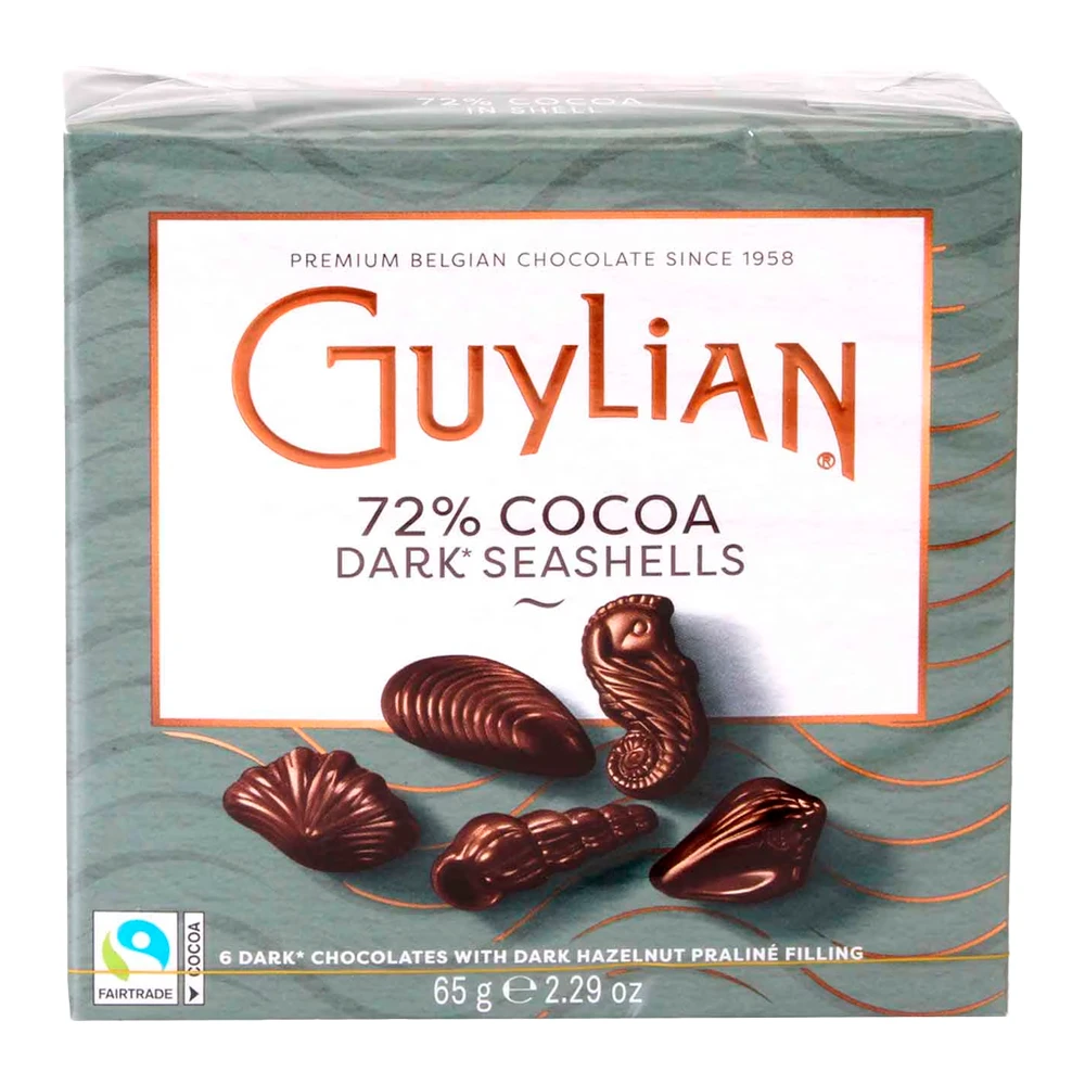 Chocolate Guylian Conchas do Mar Amargo 65G