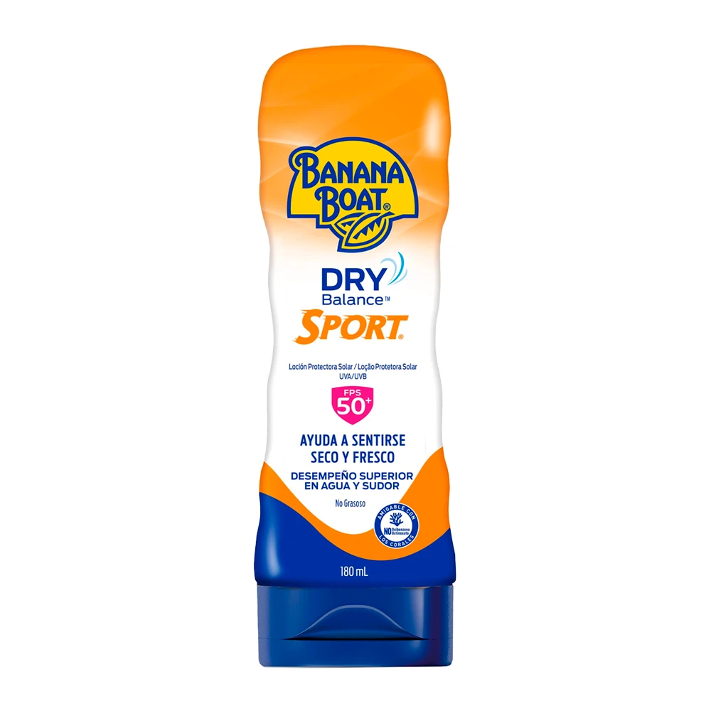 Protetor Solar Banana Boat Spf50 Loção Advanced Sport Protection 180Ml