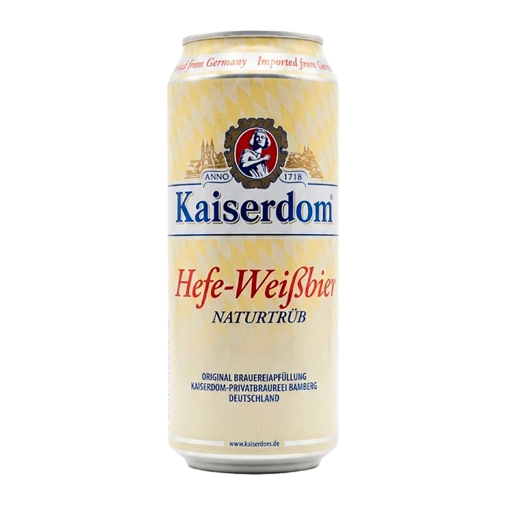 Cerveja Kaiserdom 0.0% Hefe-Weibbier Lata 500Ml