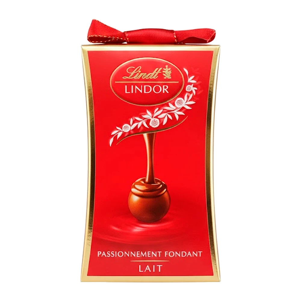 Bom Bom Lindt Lindor Ao Leite 75G Caixa Presente
