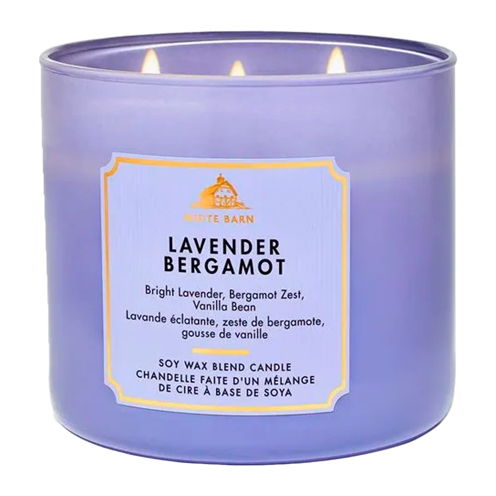 Vela Aromática Bath & Body Works Lavender Bergamot 411G