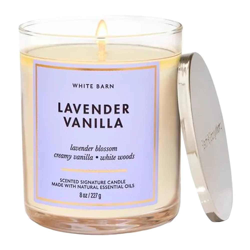Vela Aromática Bath & Body Works Lavender Vanilla 227G