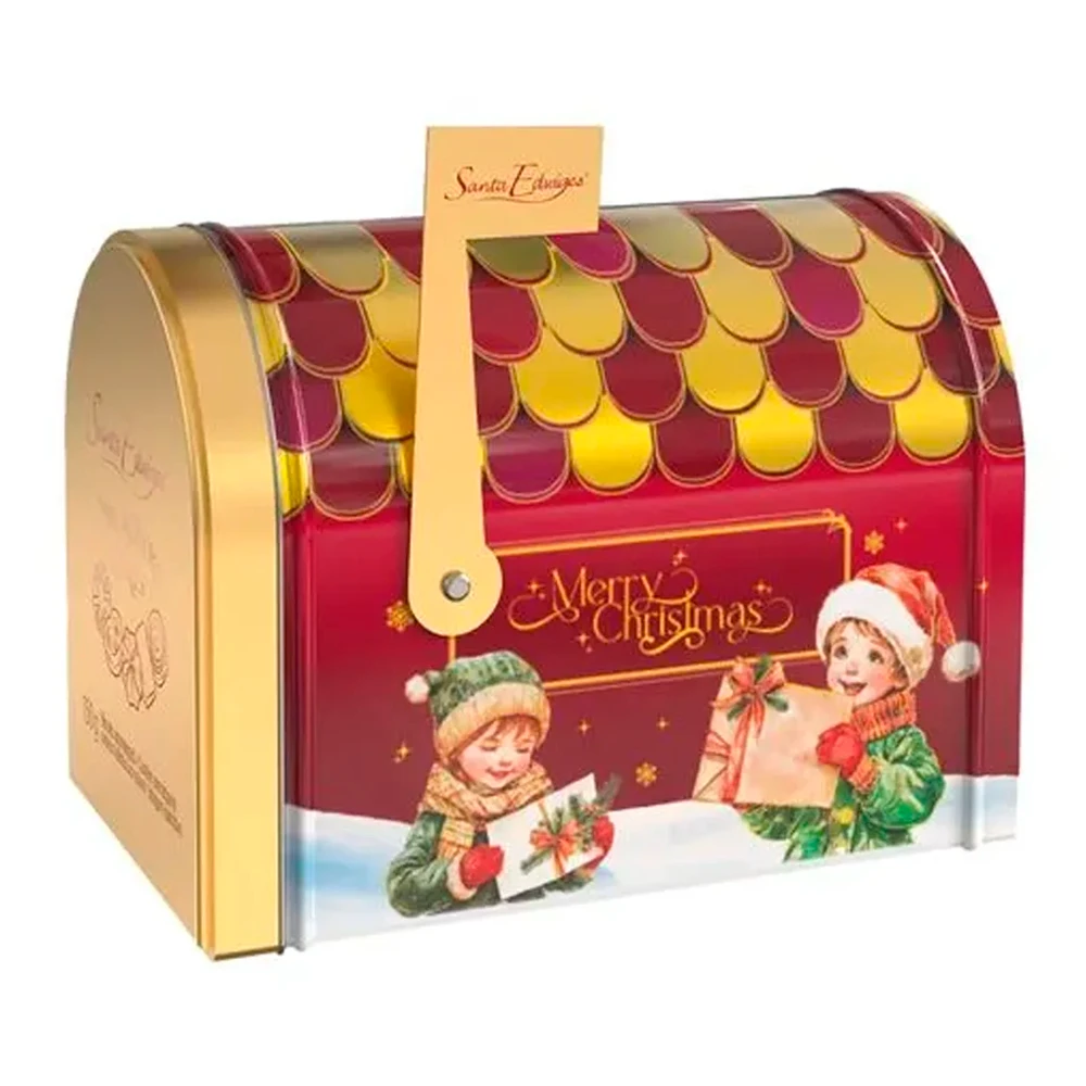 Biscoito Amanteigado Santa Edwiges Buzon Natalino Lata 150G