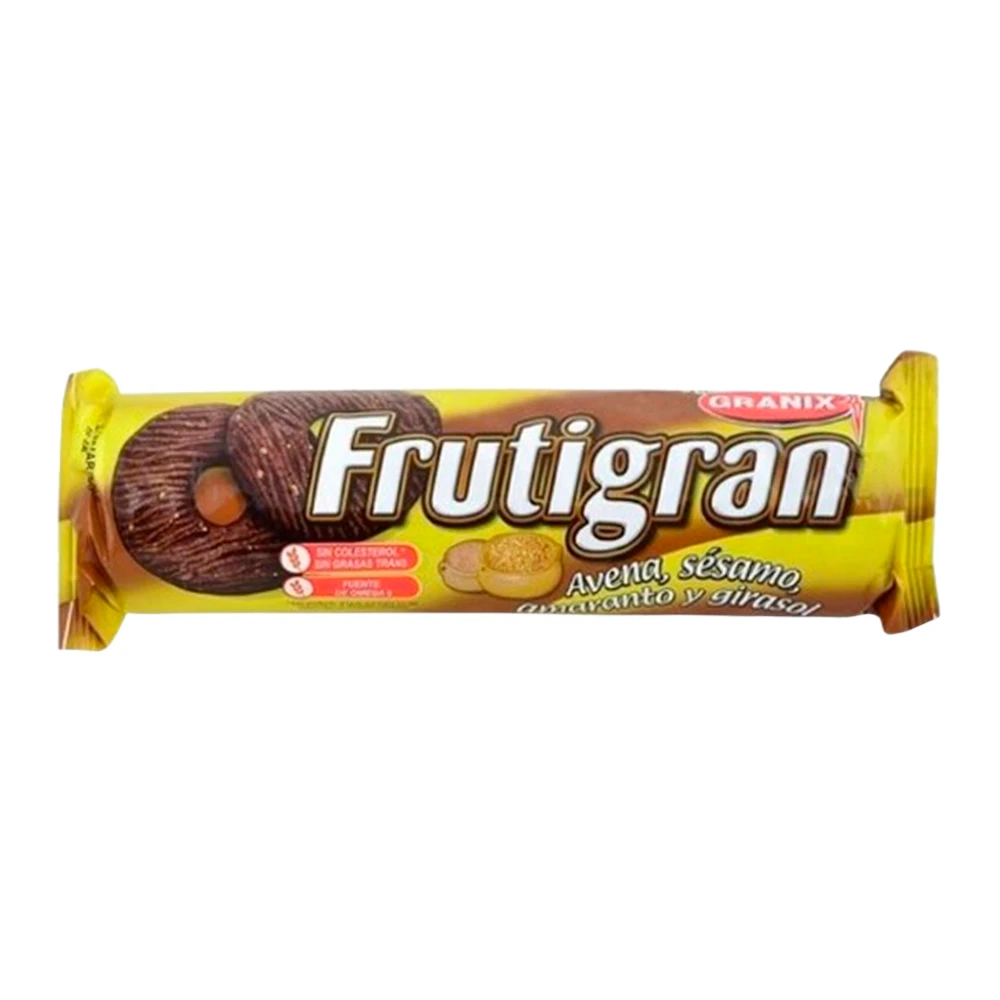 Biscoito Granix Frutigran Aveia E Gergelim Pacote 260G