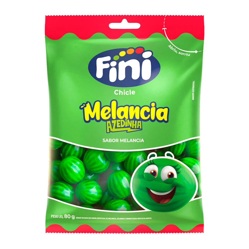 Chicletes Fini Melancia 80G