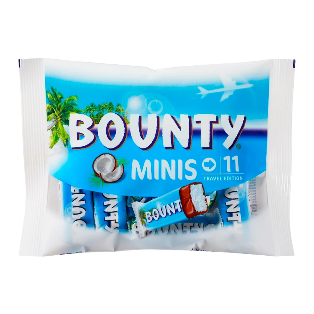Chocolate Mars Bounty Minis Pacote 333G
