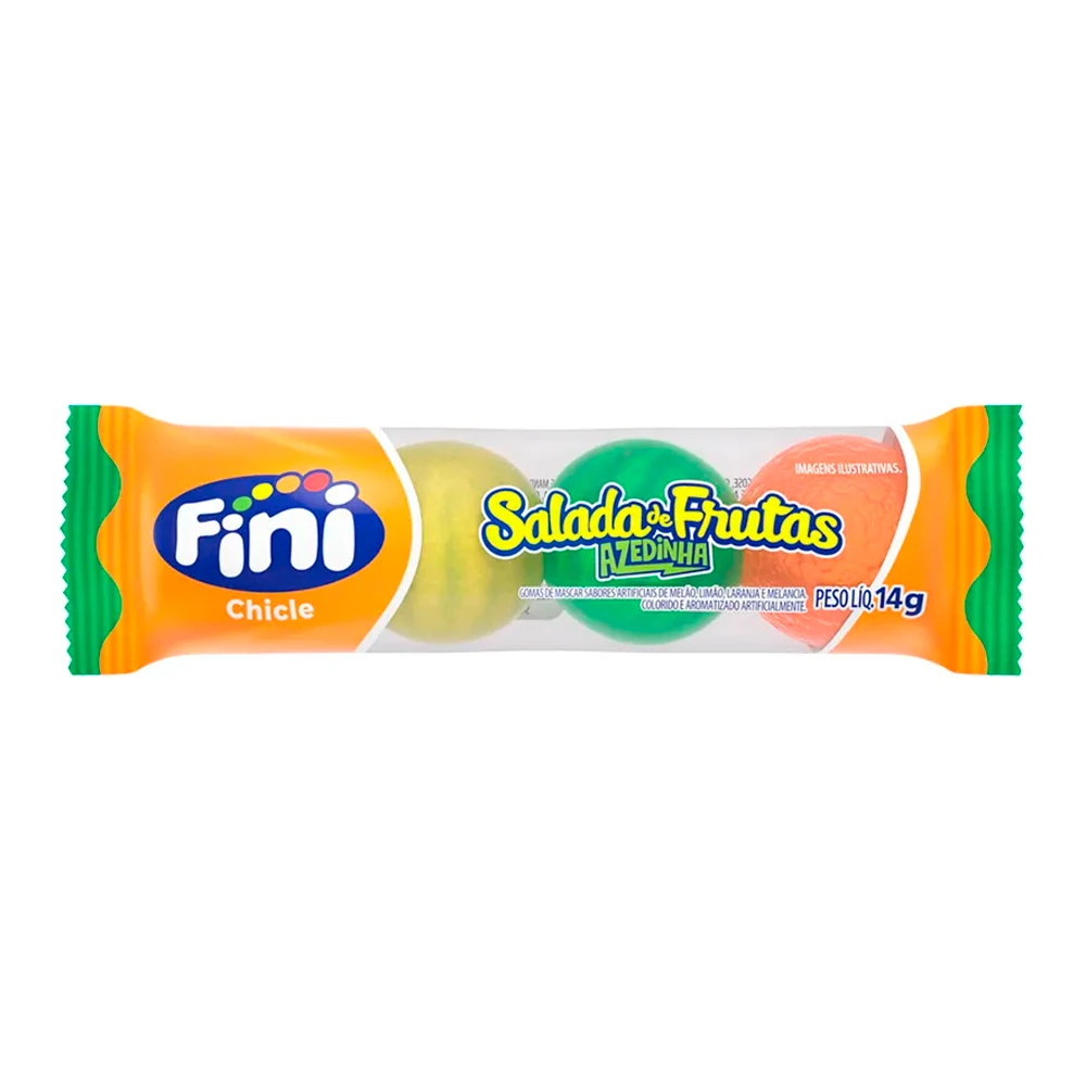 Chiclete Fini Salada de Frutas X4Unidades