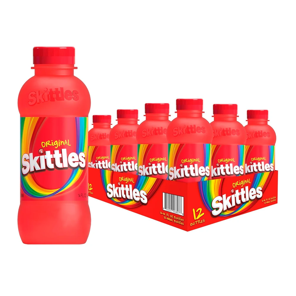 Suco Skittles Original Caixa 12X414Ml