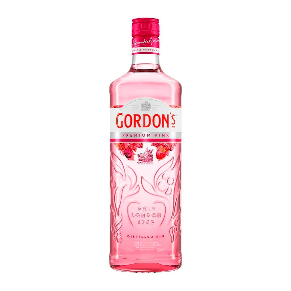 Gin Gordons Dry Pink Garrafa 750Ml