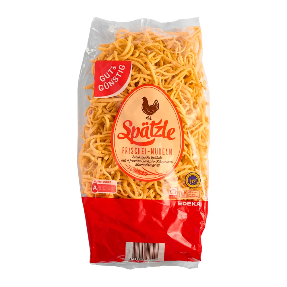 Macarrão Edeka Spatzle Pacote 500G