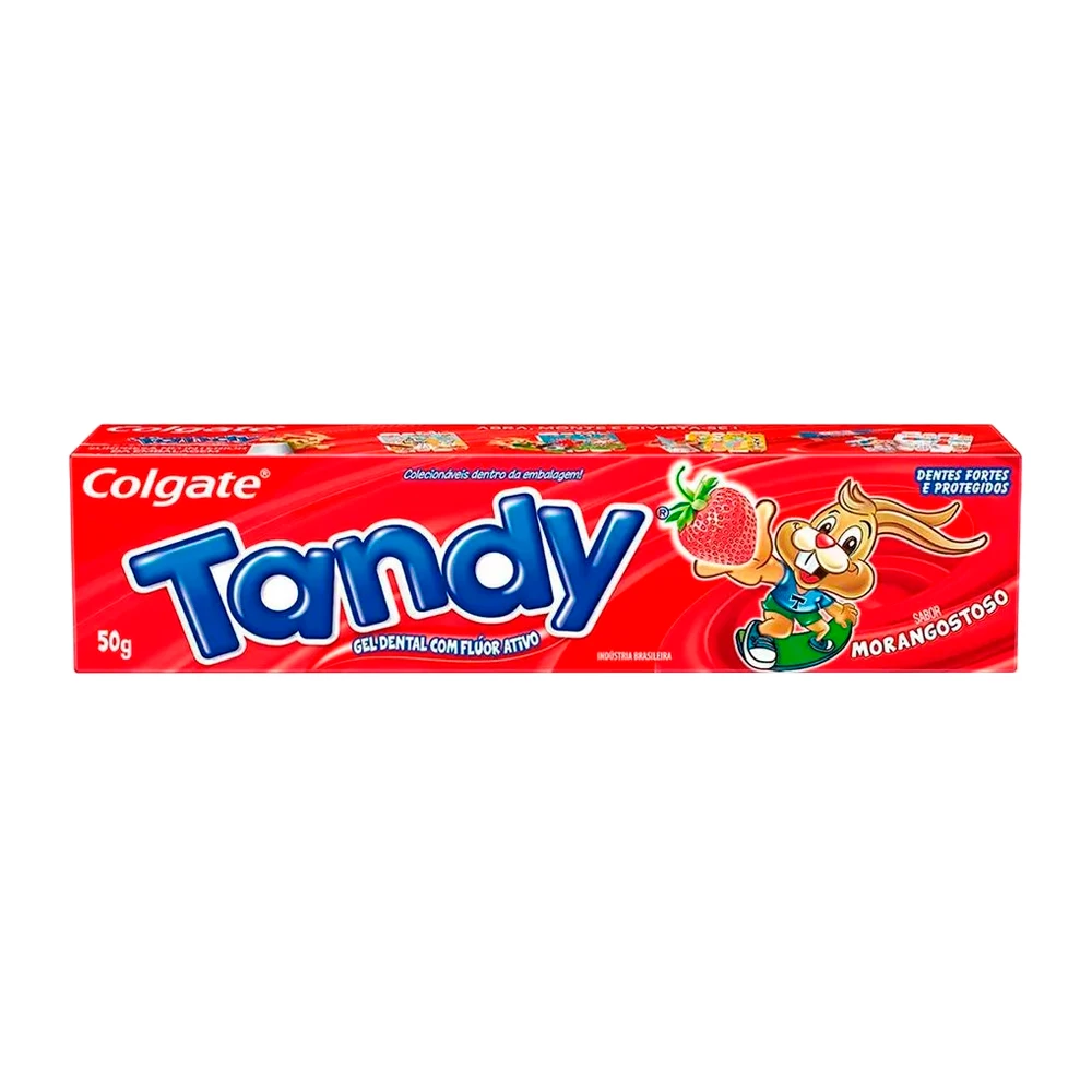 Creme Dental Colgate Tandy Morango Caixa 50G
