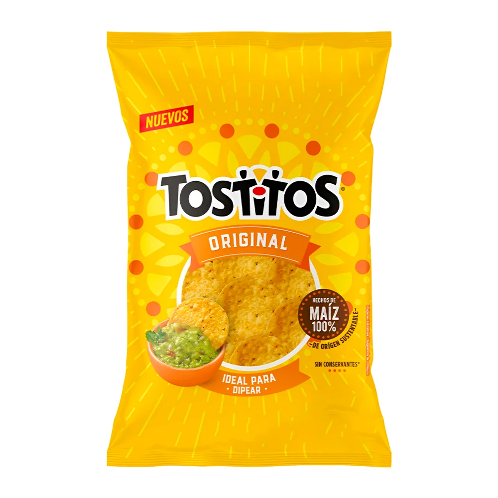 Salgadinho Doritos Tostitos Redondos Para Dipar Pacote 265G
