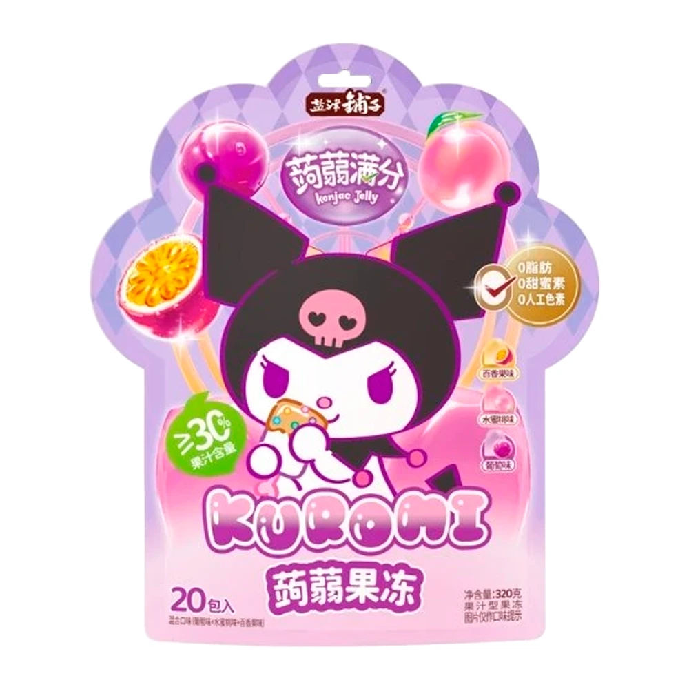 Mini Gelatina Yanji Hello Kitty Sortido Pacote 320G