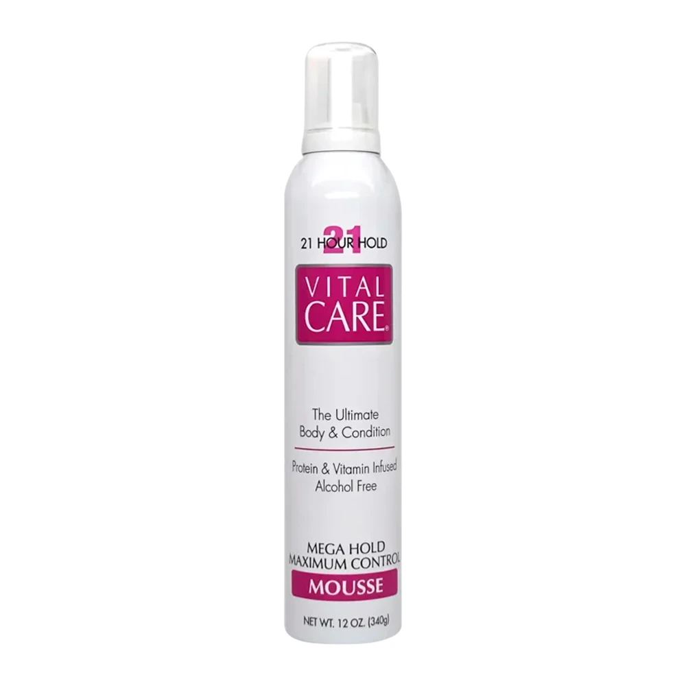Mousse Para Cabelo Vital Care 12HS 340G