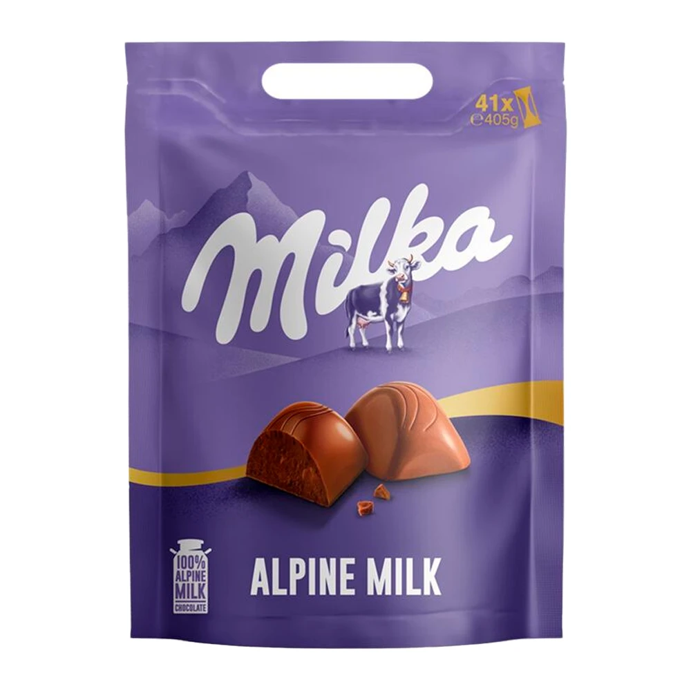 Chocolate Milka Tender Moments Ao Leite Pacote 405G