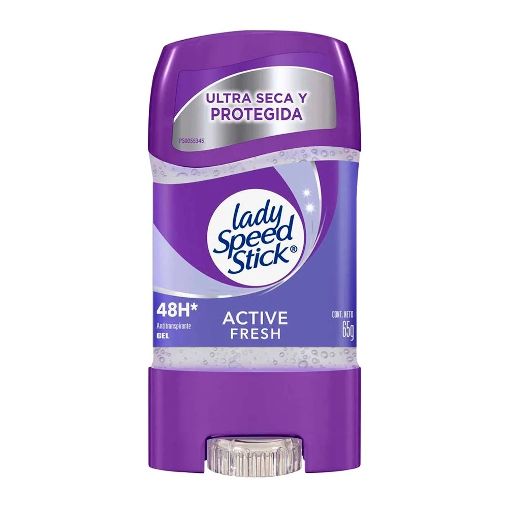 Desodorante Feminino Lady Speed Stick Active Fresh Gel 65G