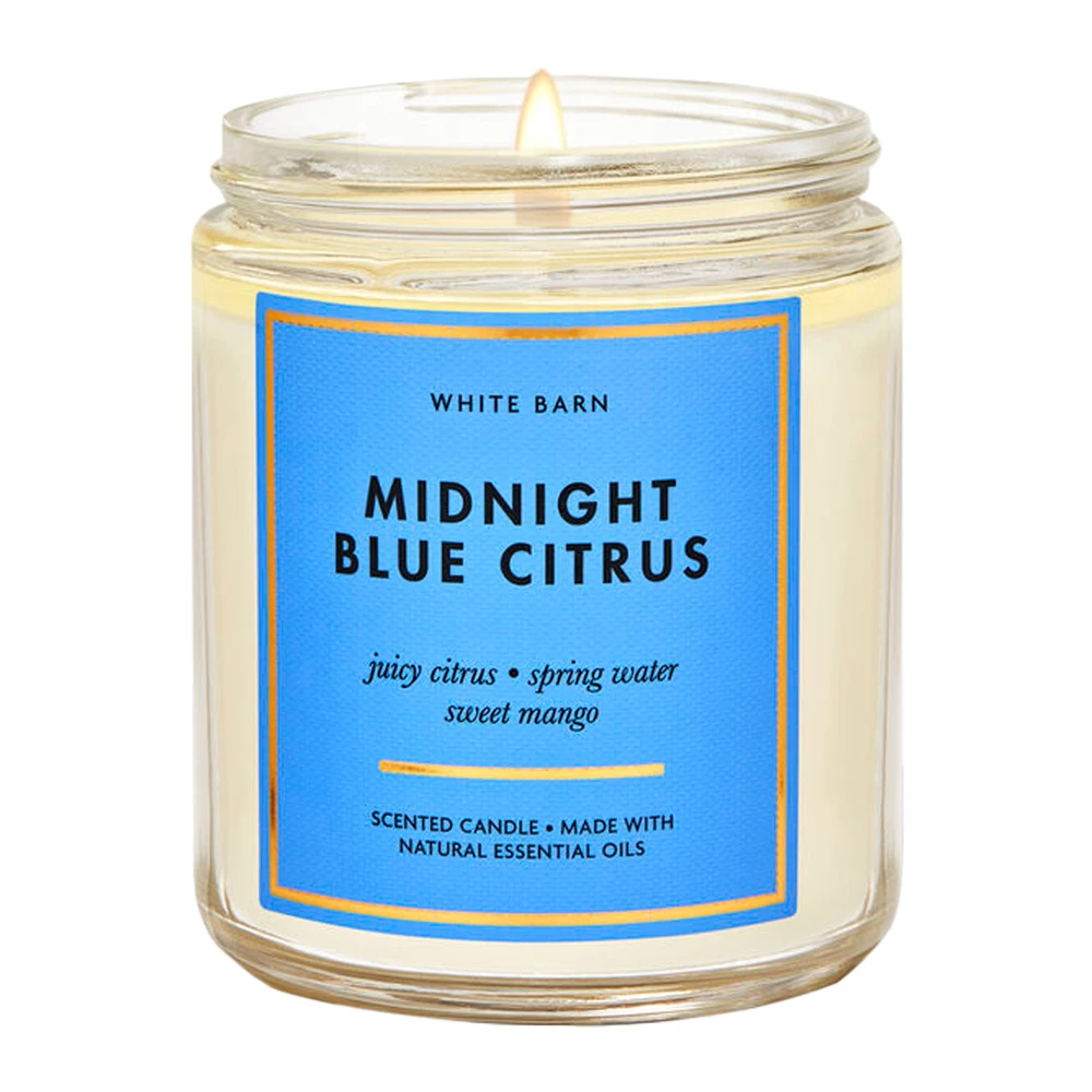 Vela Aromática Bath & Body Works Midnight Blue Citrus 227G