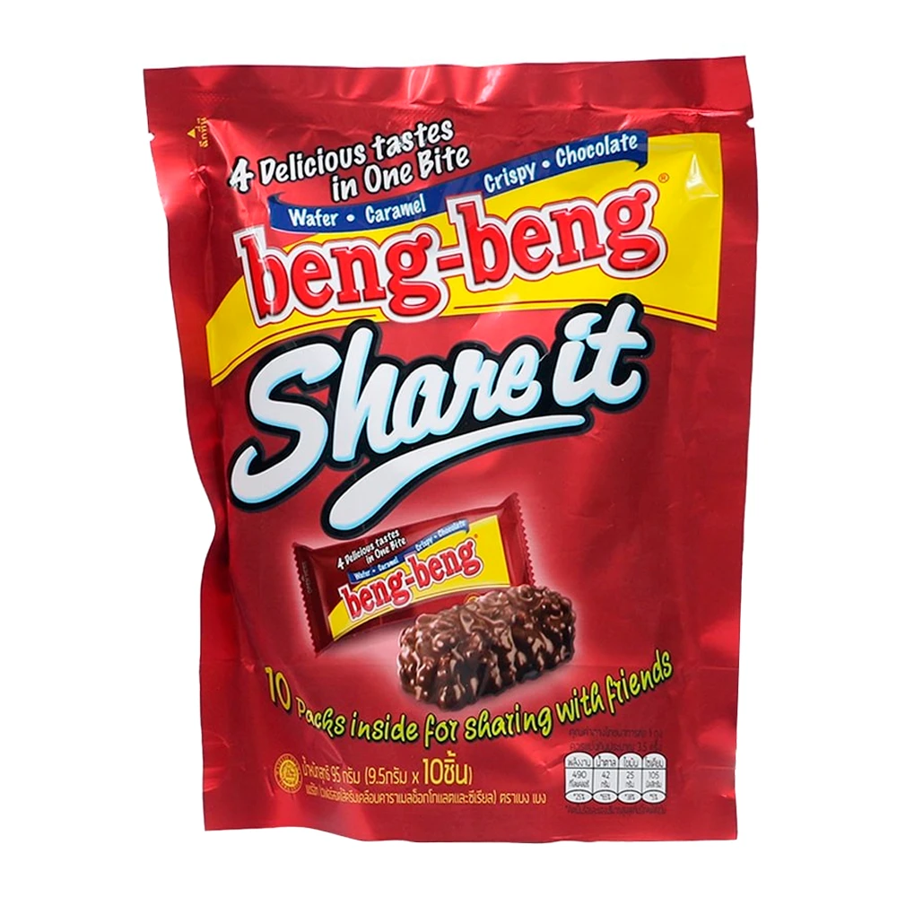 Chocolate Beng Beng Choco Crispy Pacote 80G